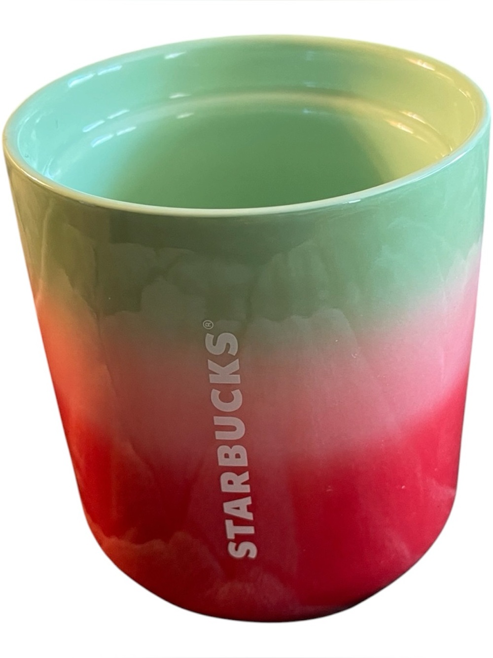 Starbucks Holiday Pearl Ombre Coffee Mug Tumbler w/o lid